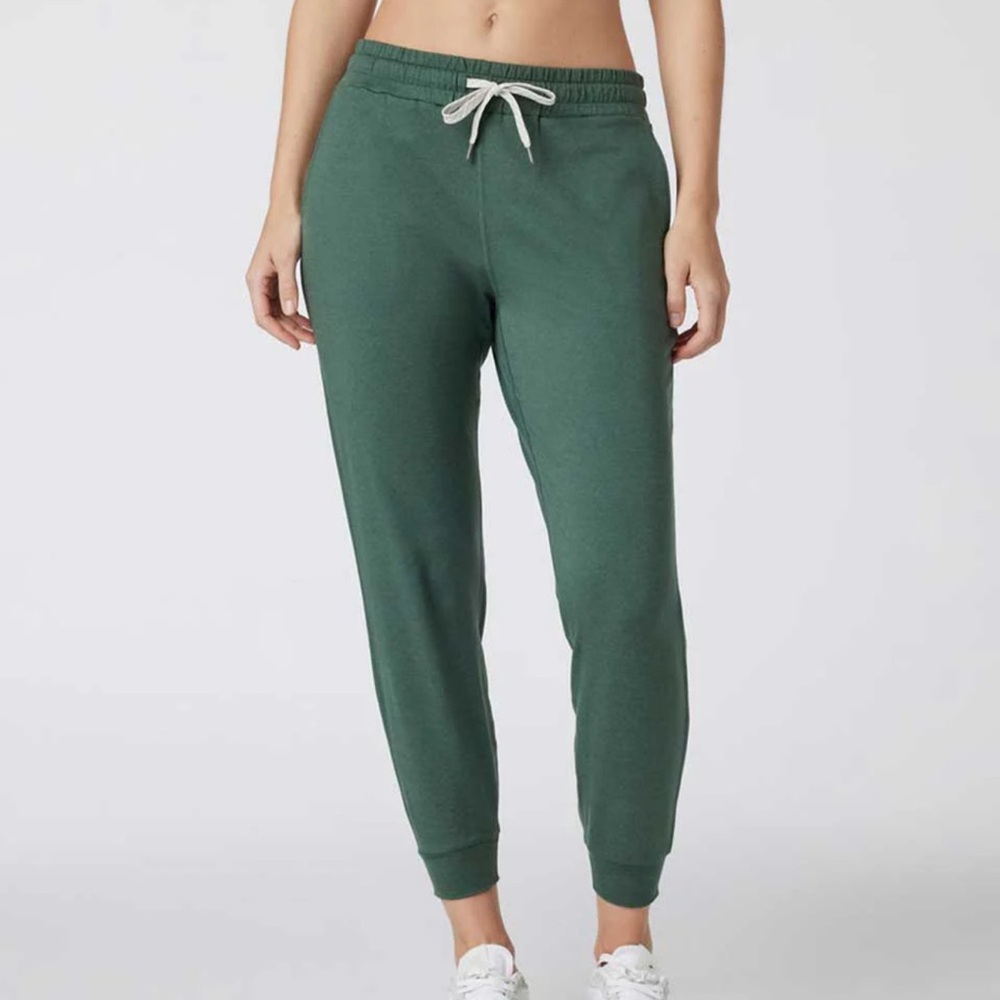 Vuori Green Drawstring Joggers